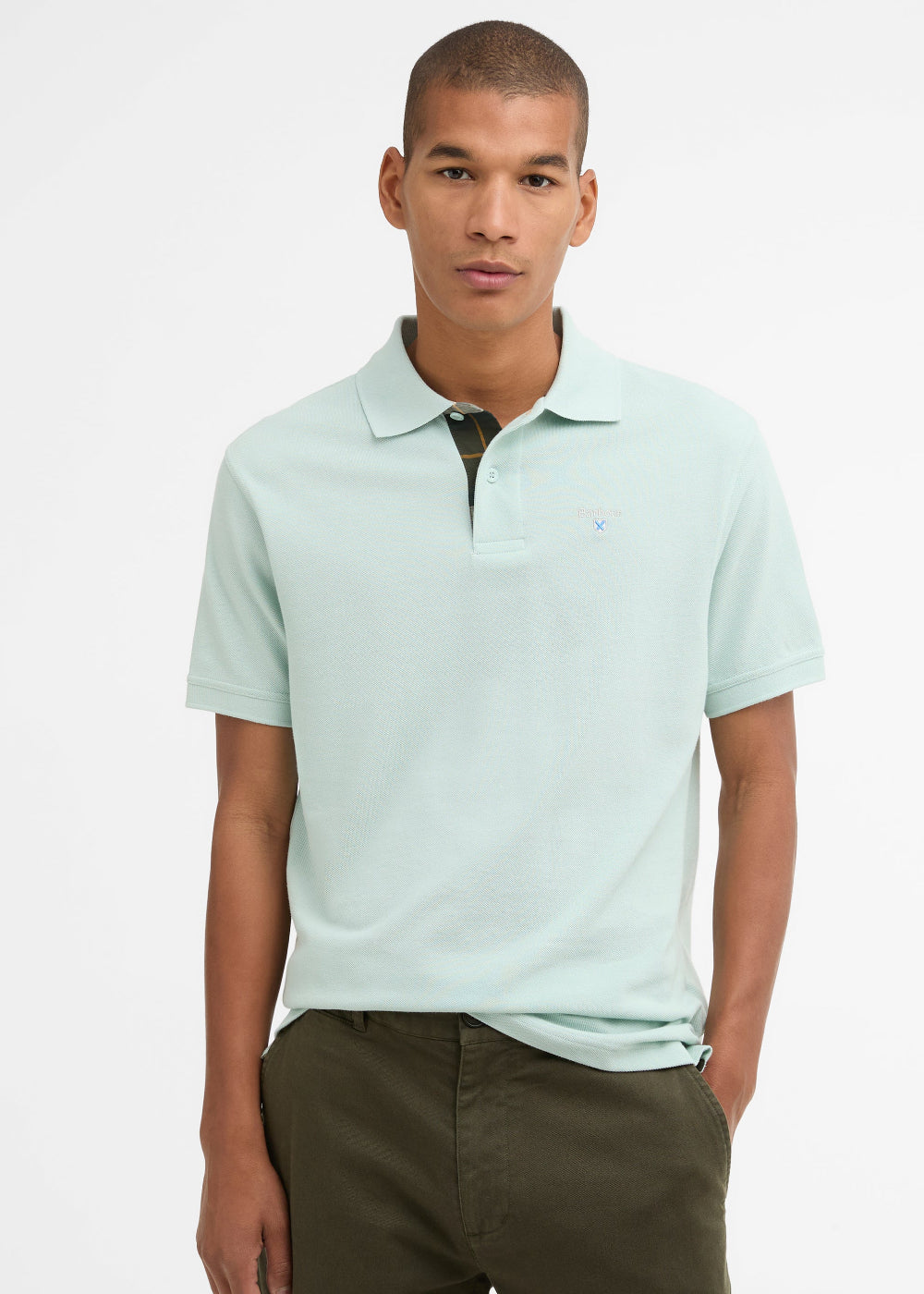 Tartan Pique Polo Shirt