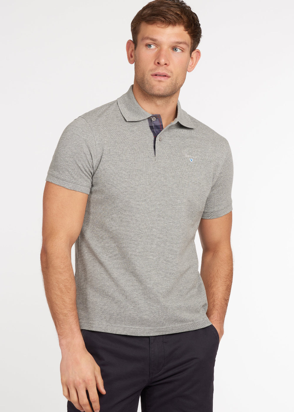 Tartan Pique Polo Shirt