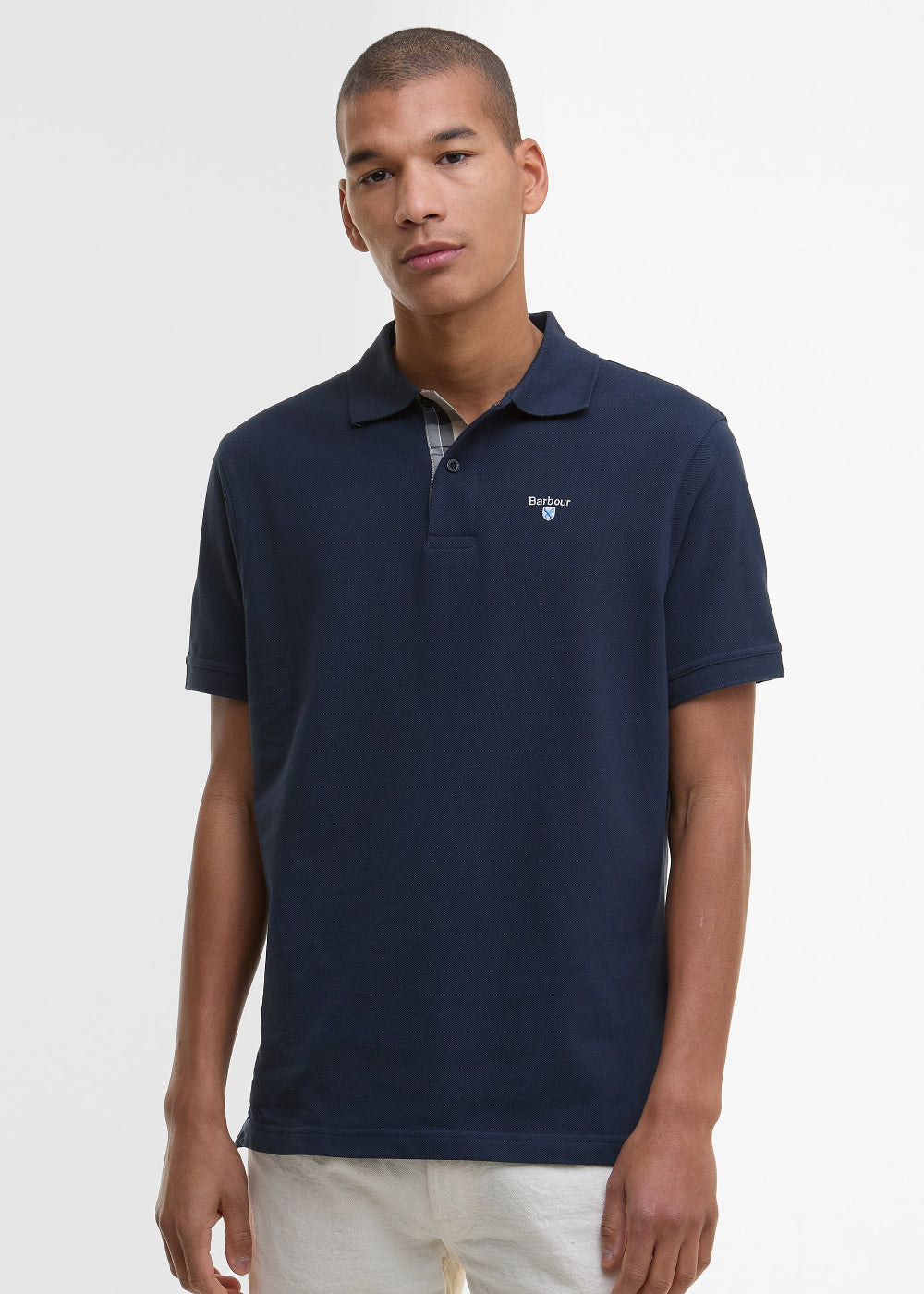 Tartan Pique Polo Shirt
