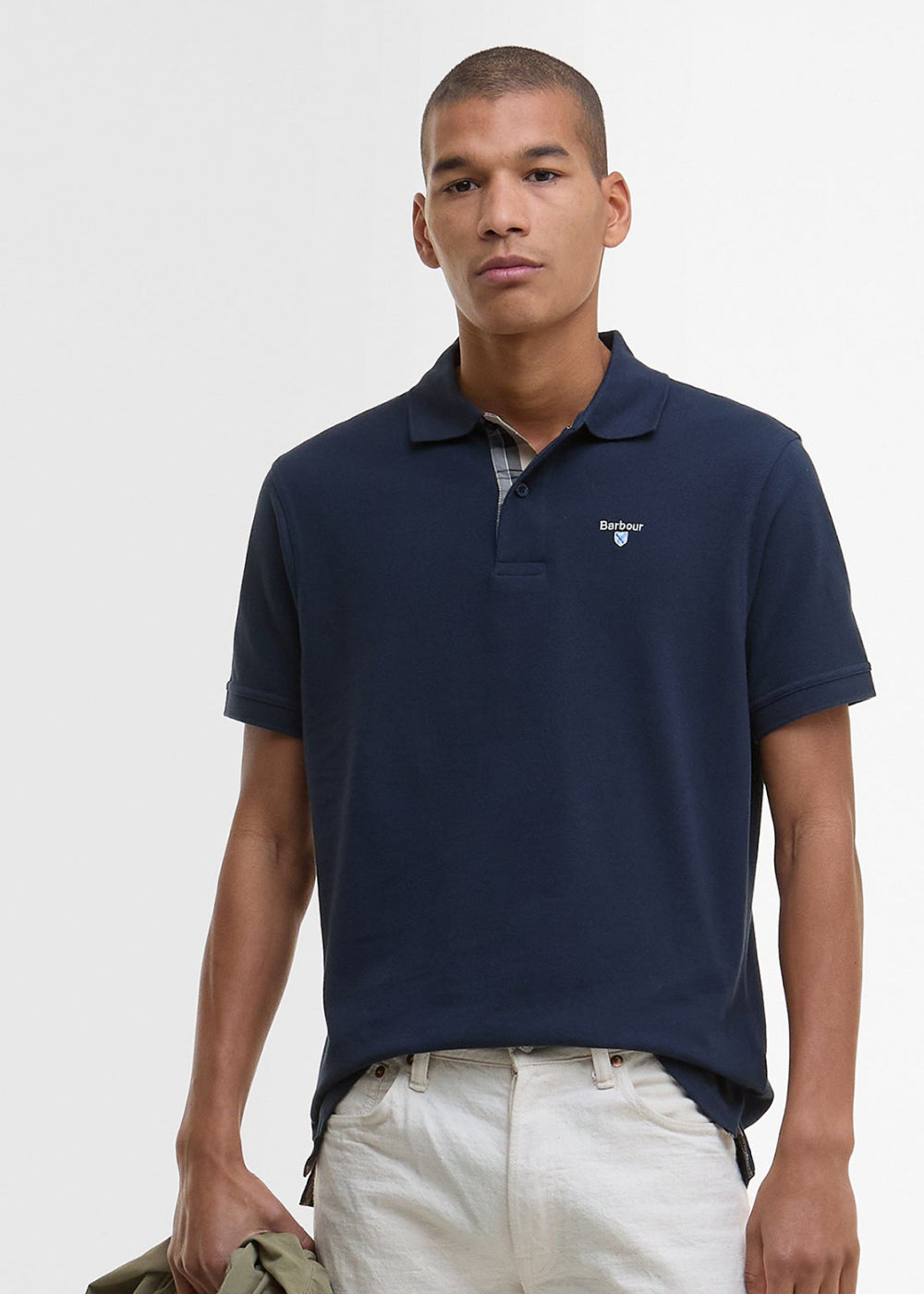 Tartan Pique Polo Shirt