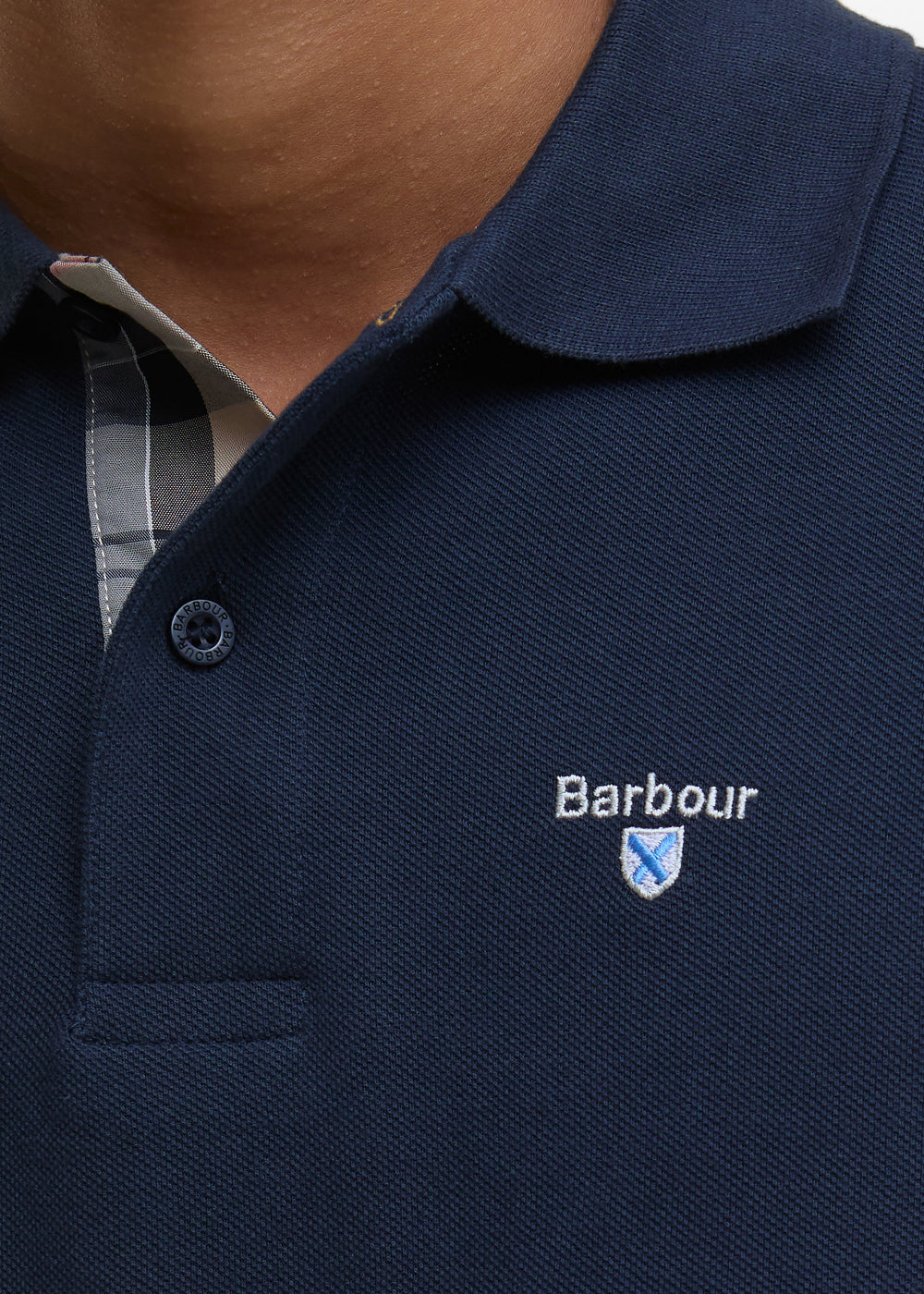 Tartan Pique Polo Shirt