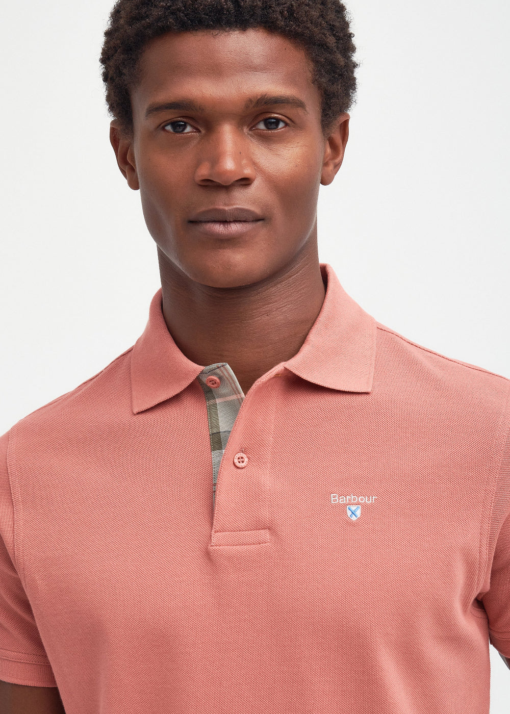 Tartan Pique Polo Shirt