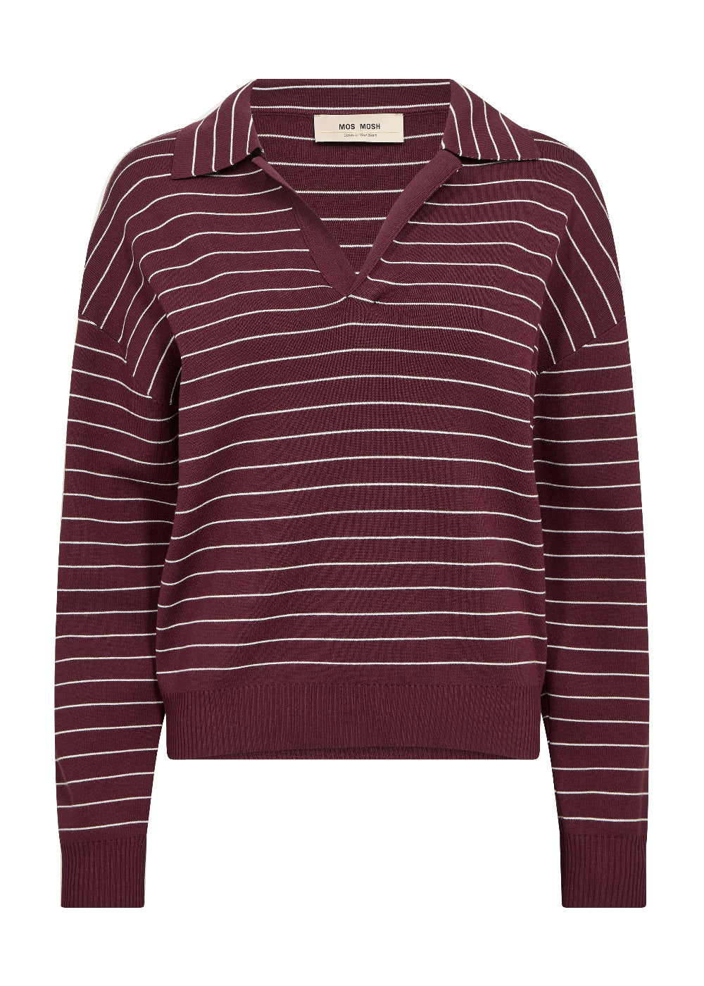 MMAliz Caliz Long Sleeve Placket Knit