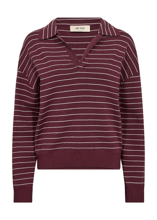 MMAliz Caliz Long Sleeve Placket Knit
