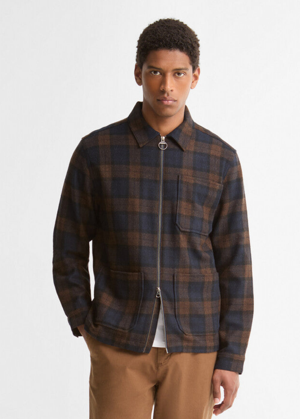 Acklington Checked Overshirt