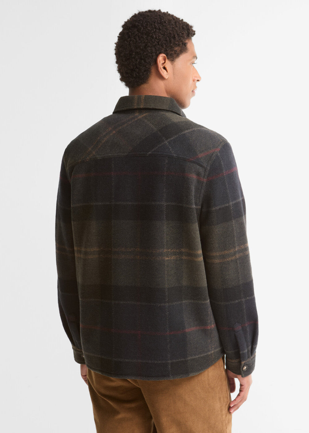 Woodlane Brushed Check Overshirt