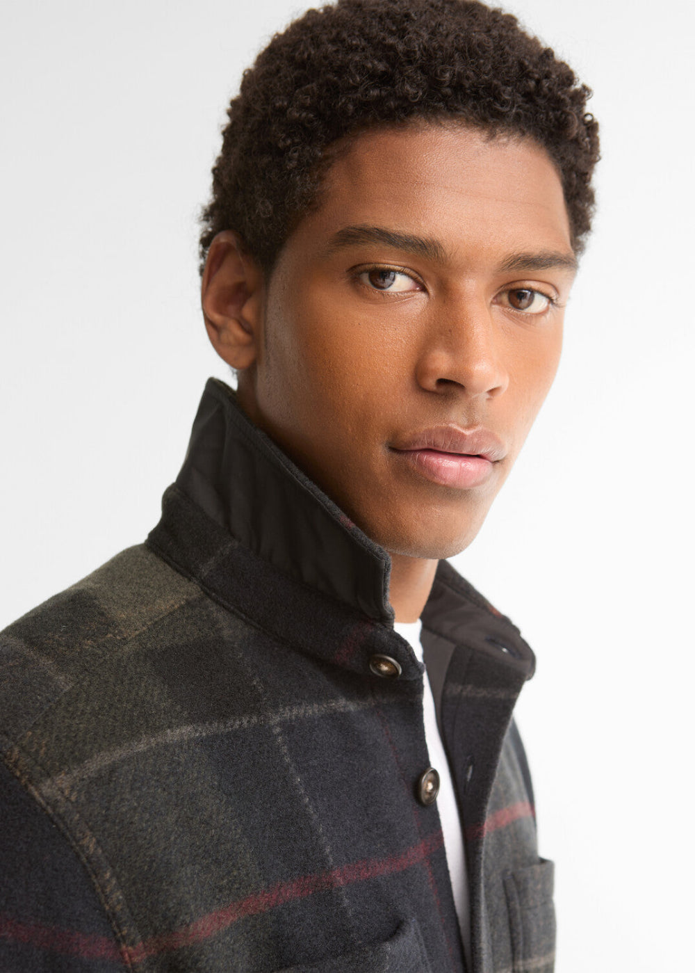 Woodlane Brushed Check Overshirt