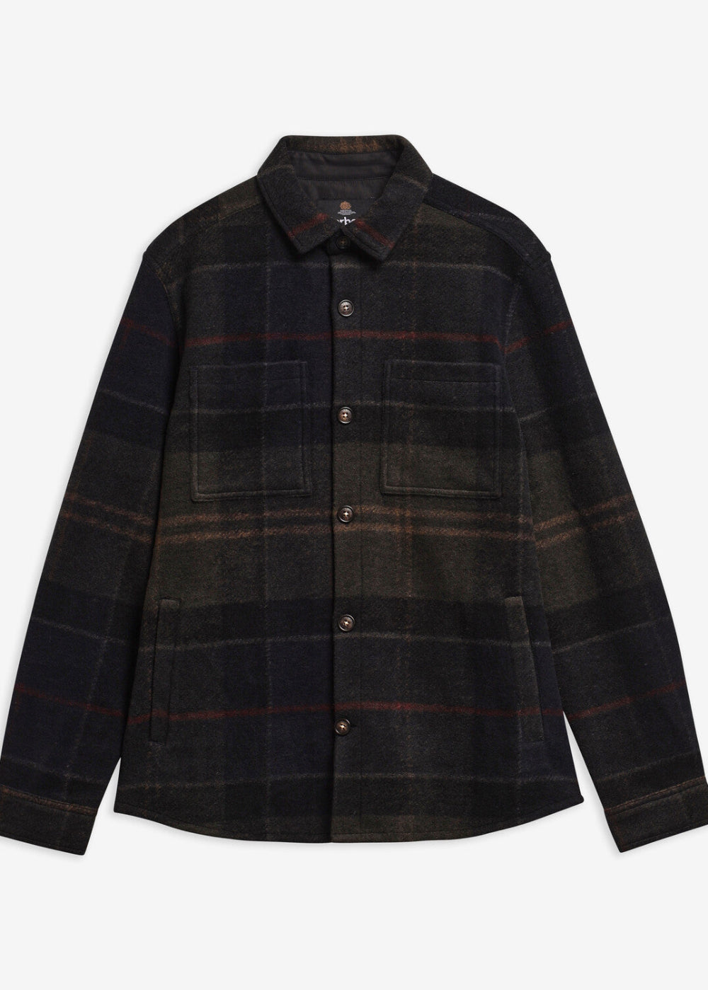 Woodlane Brushed Check Overshirt