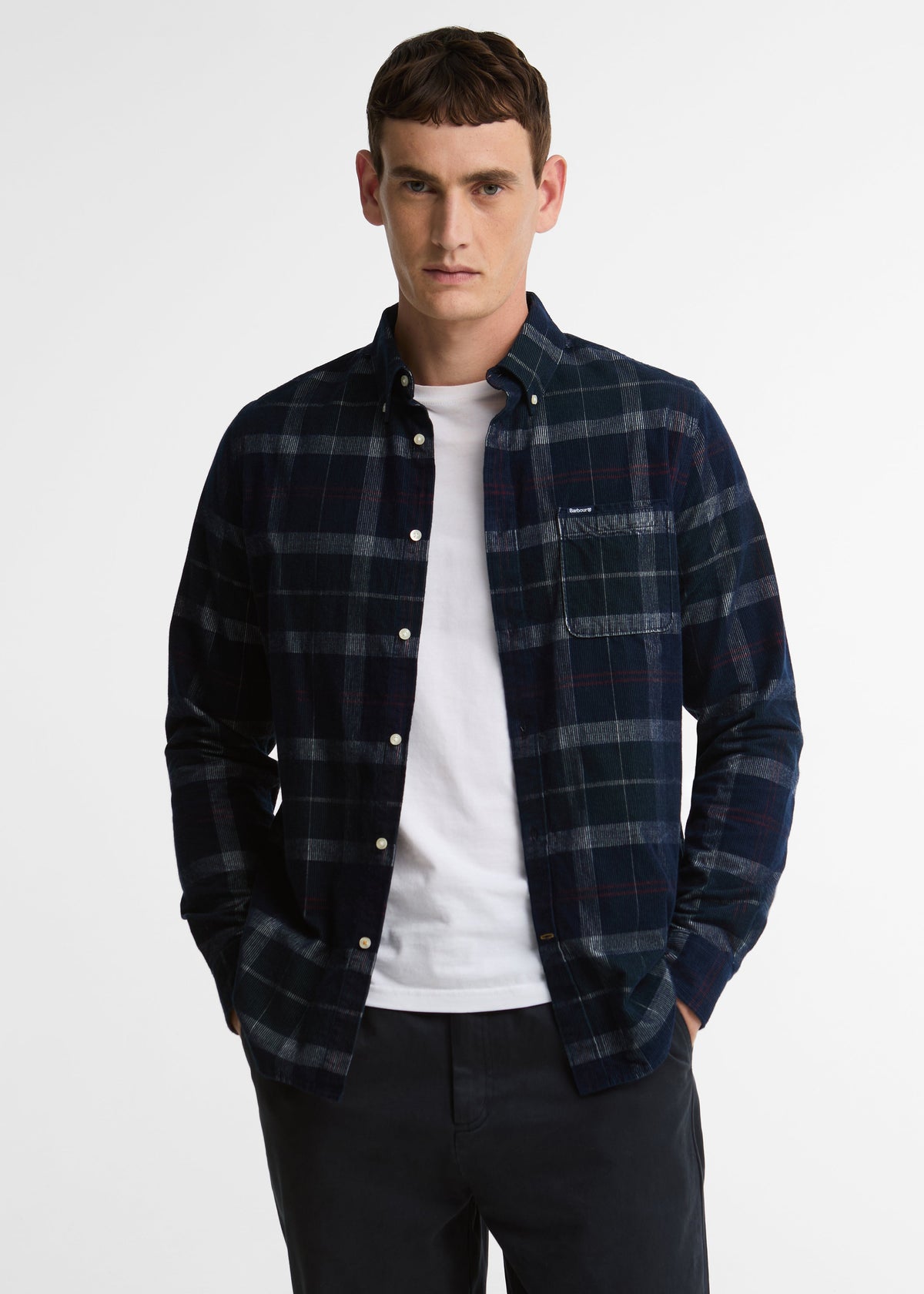 Blair Tartan Tailored Cord Shirt