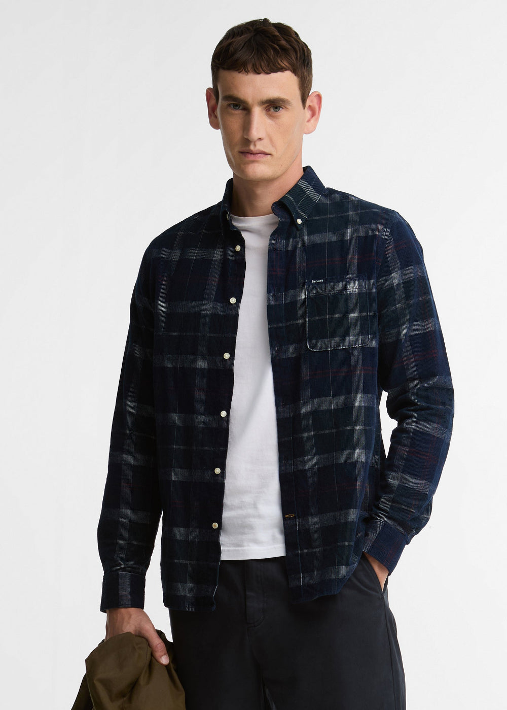 Blair Tartan Tailored Cord Shirt