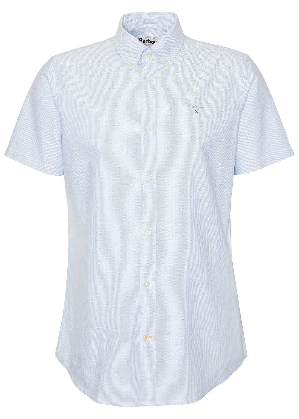 Striped Oxtown Tailored Short Sleeved Shirt