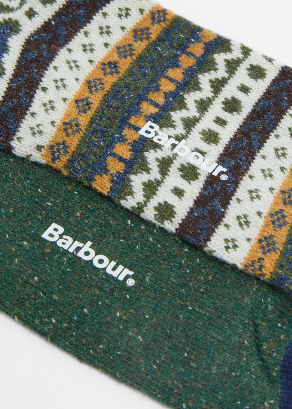 Fairisle Socks - 2 Pack