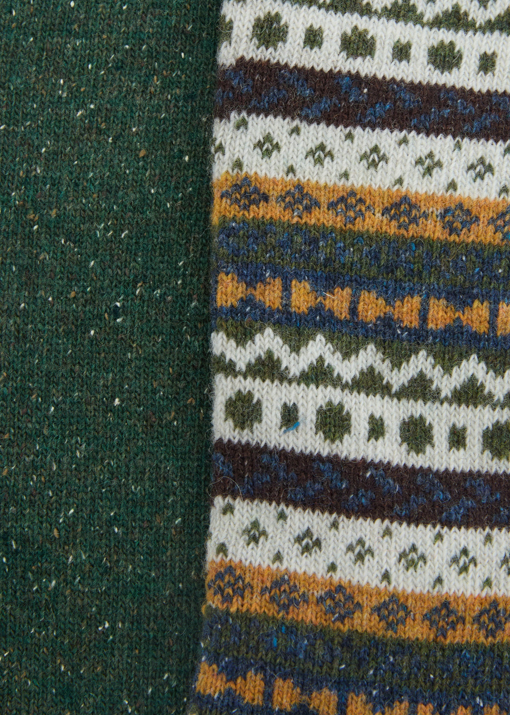 Fairisle Socks - 2 Pack