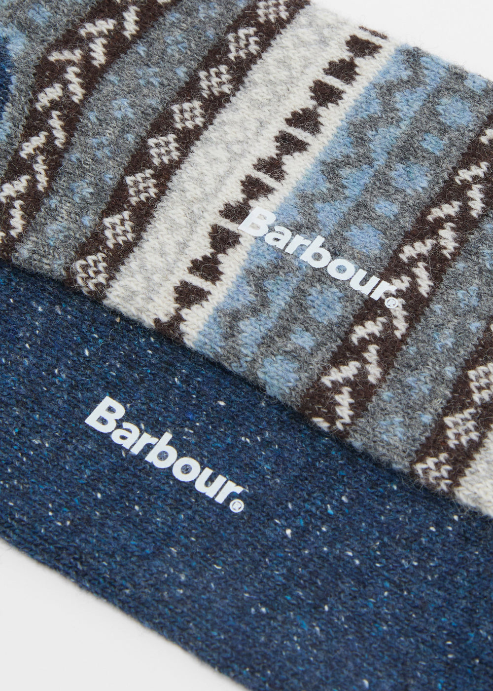 Fairisle Socks - 2 Pack