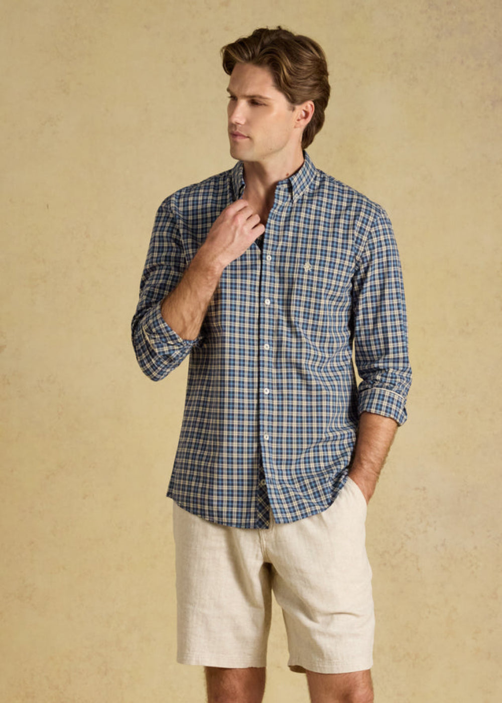 Poplin Check Shirt