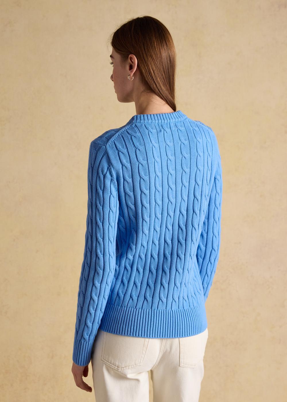 Classic Cable Crew Neck
