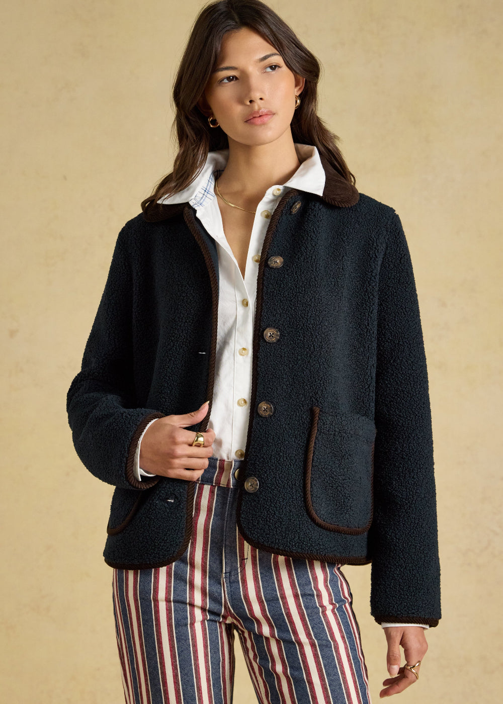 Sadie Short Fleece Jacket