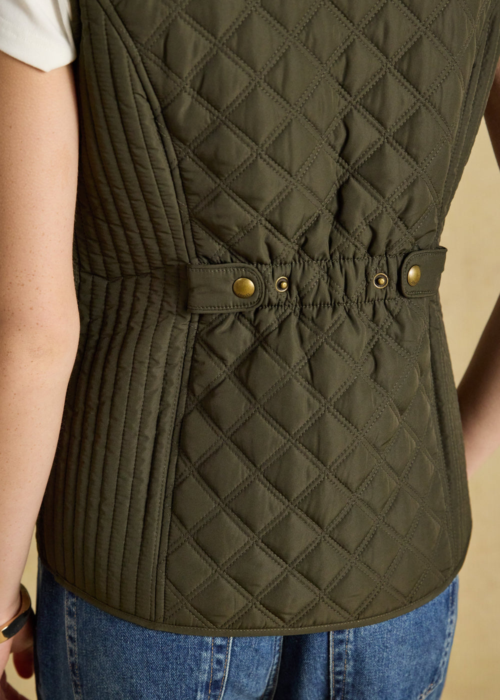 Minx Diamond Quilted Gilet