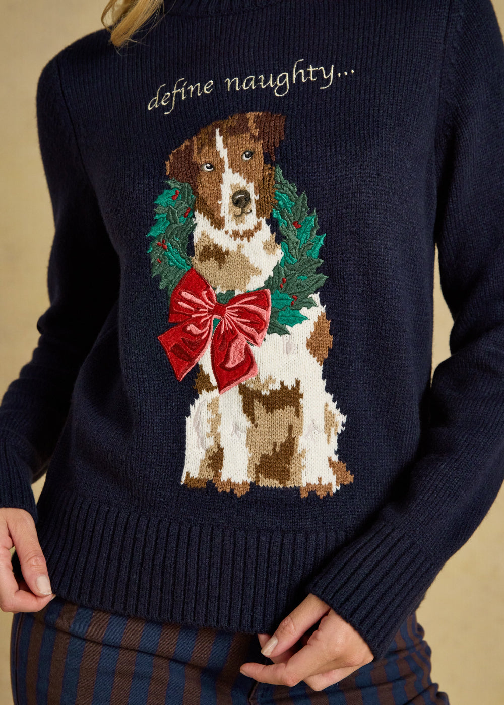 Noelle Dog Knit