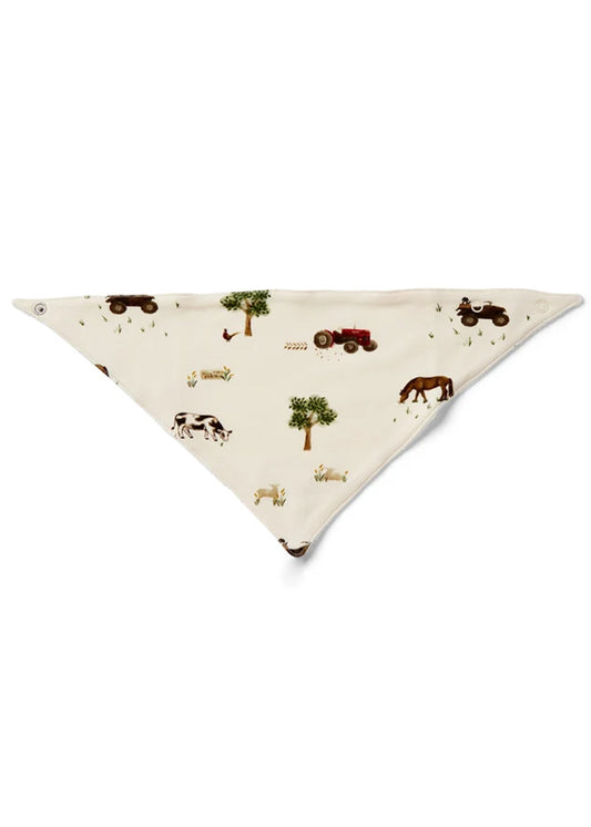 On The Farm Print Bib