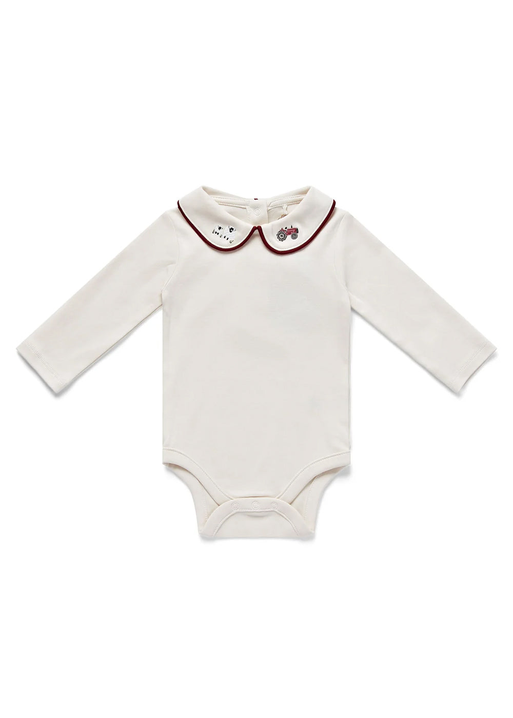 On The Farm Embroidered Bodysuit