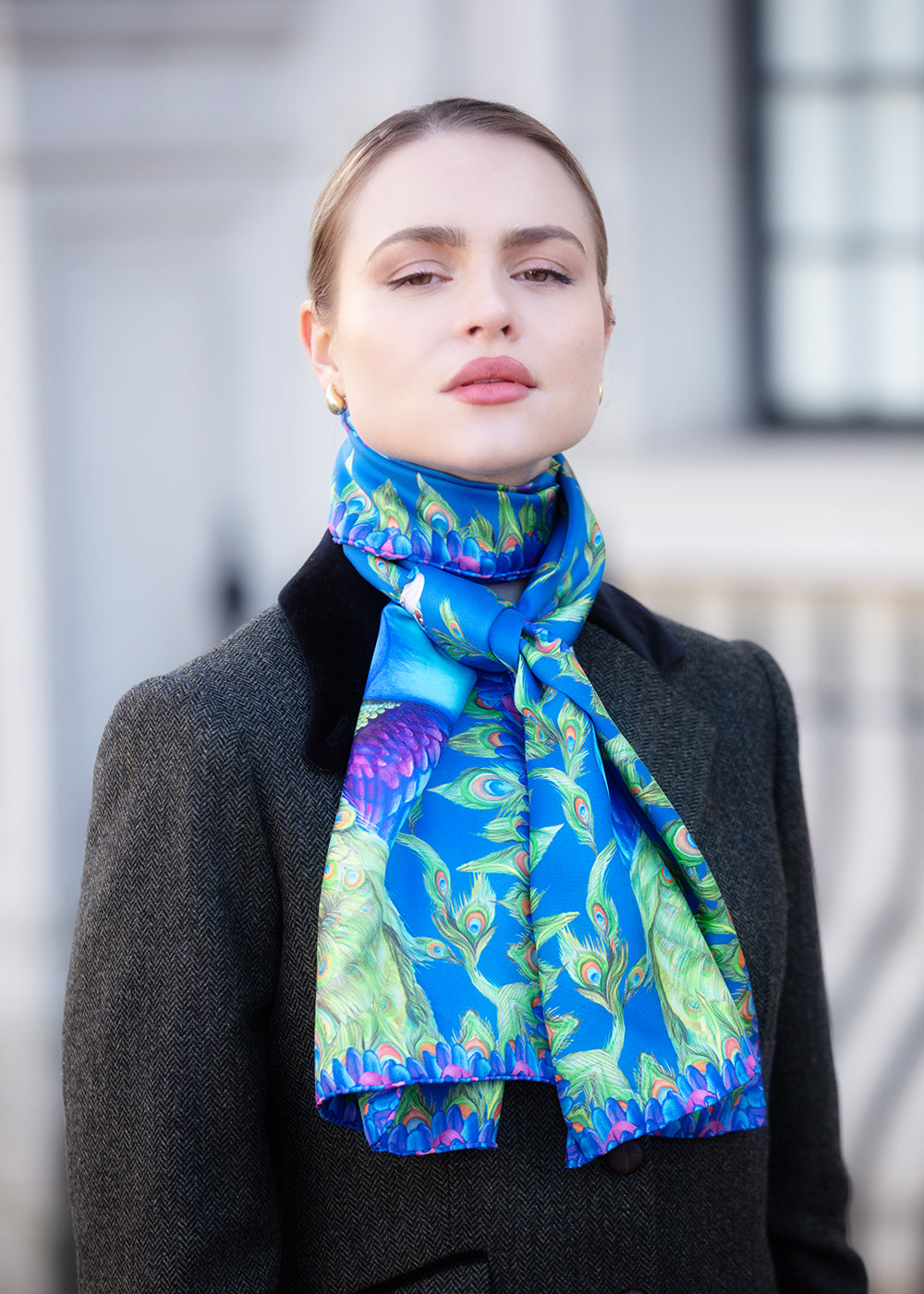Pluming Marvellous Classic Silk Scarf