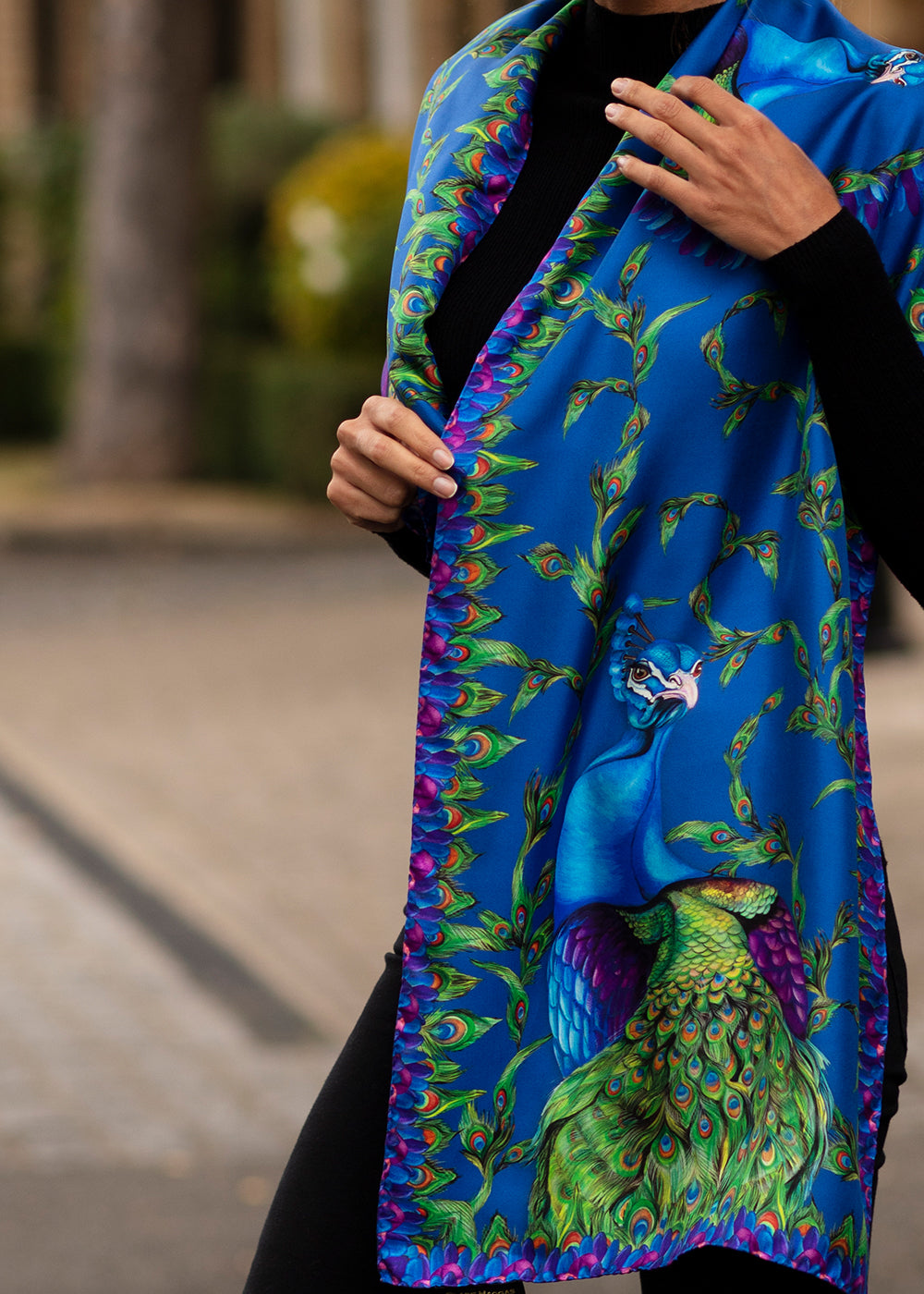 Pluming Marvellous Classic Silk Scarf