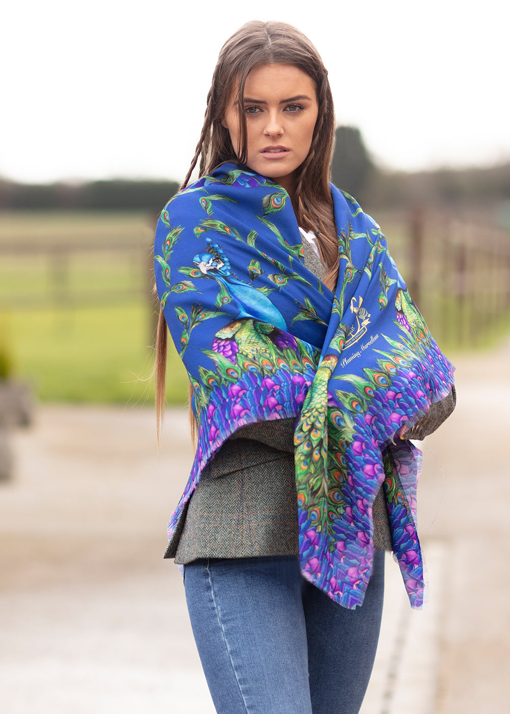 Pluming Marvellous Shawl