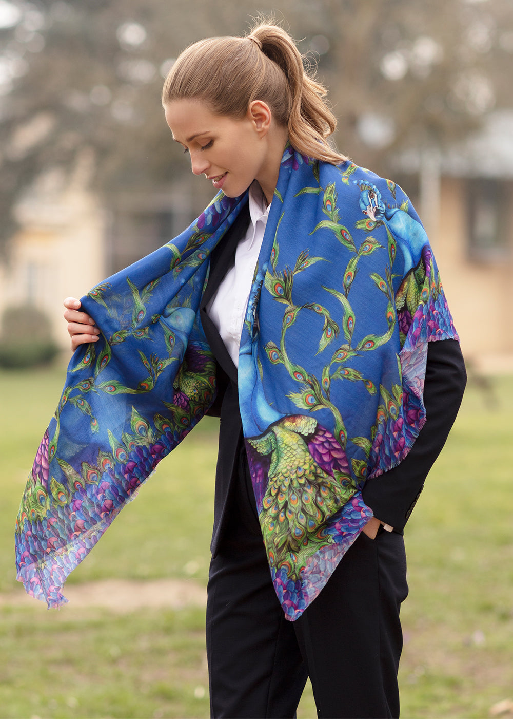 Pluming Marvellous Shawl