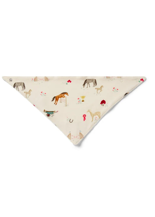 Pony Print Bib