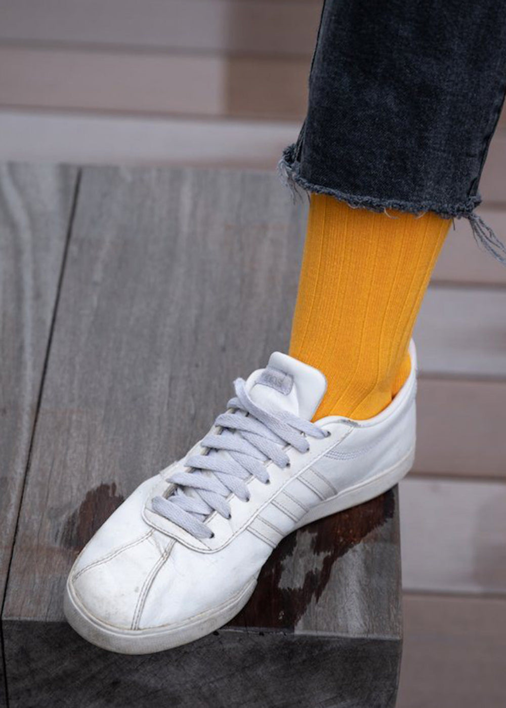 Bumblebee Yellow Bamboo Socks