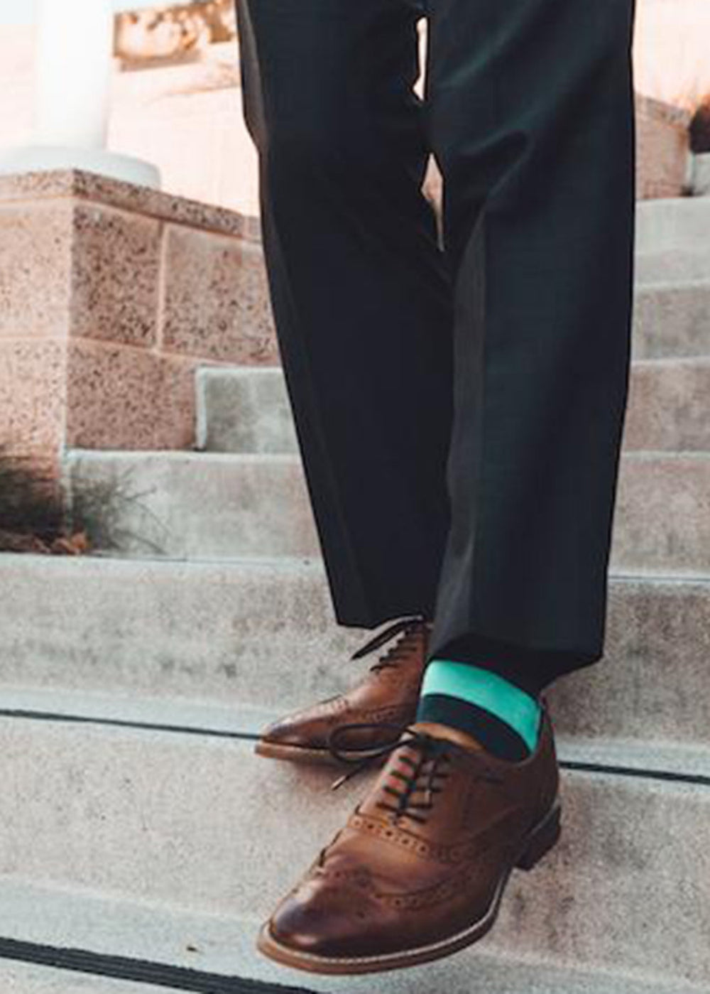 Lime Green Striped Bamboo Socks