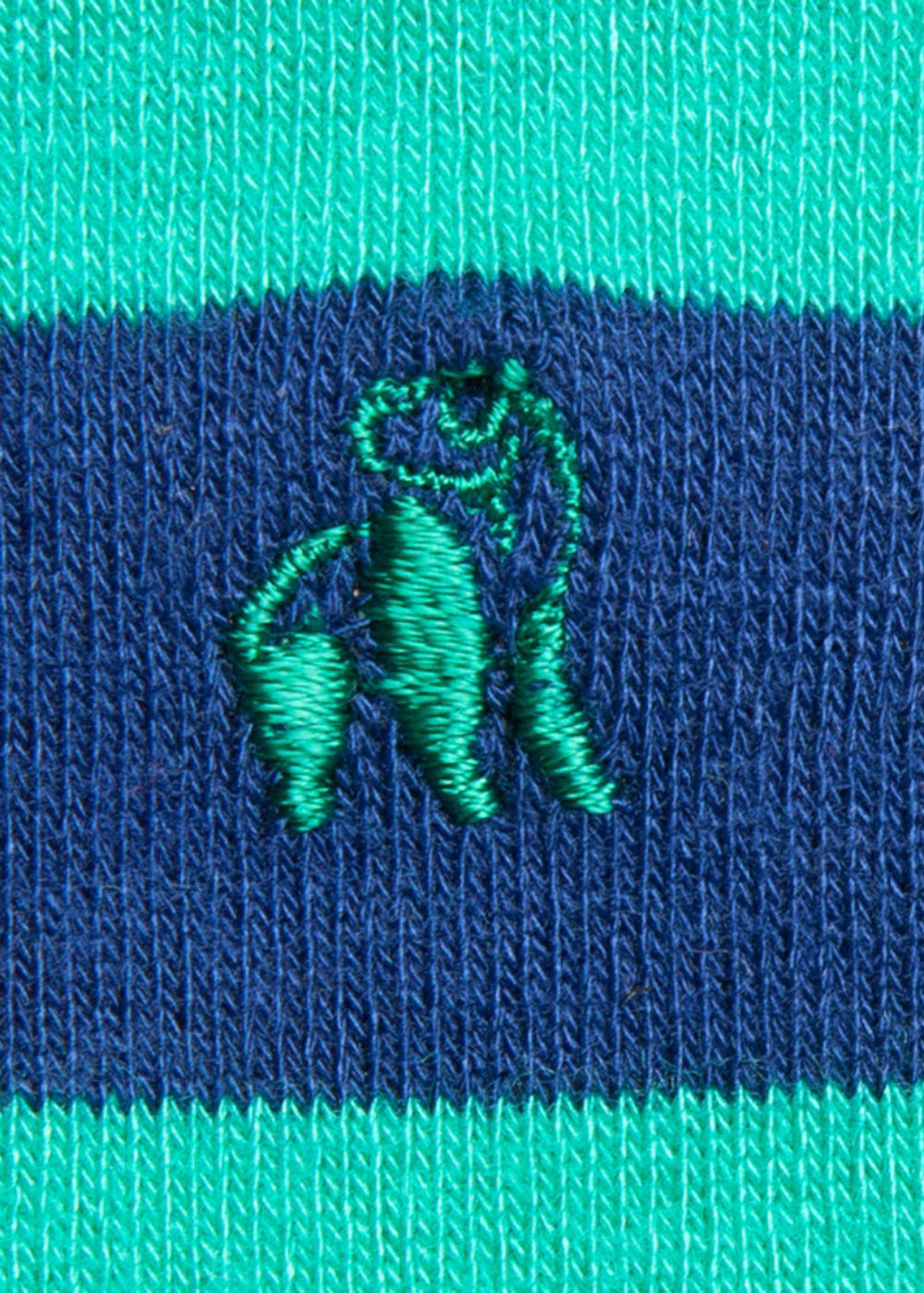 Lime Green Striped Bamboo Socks
