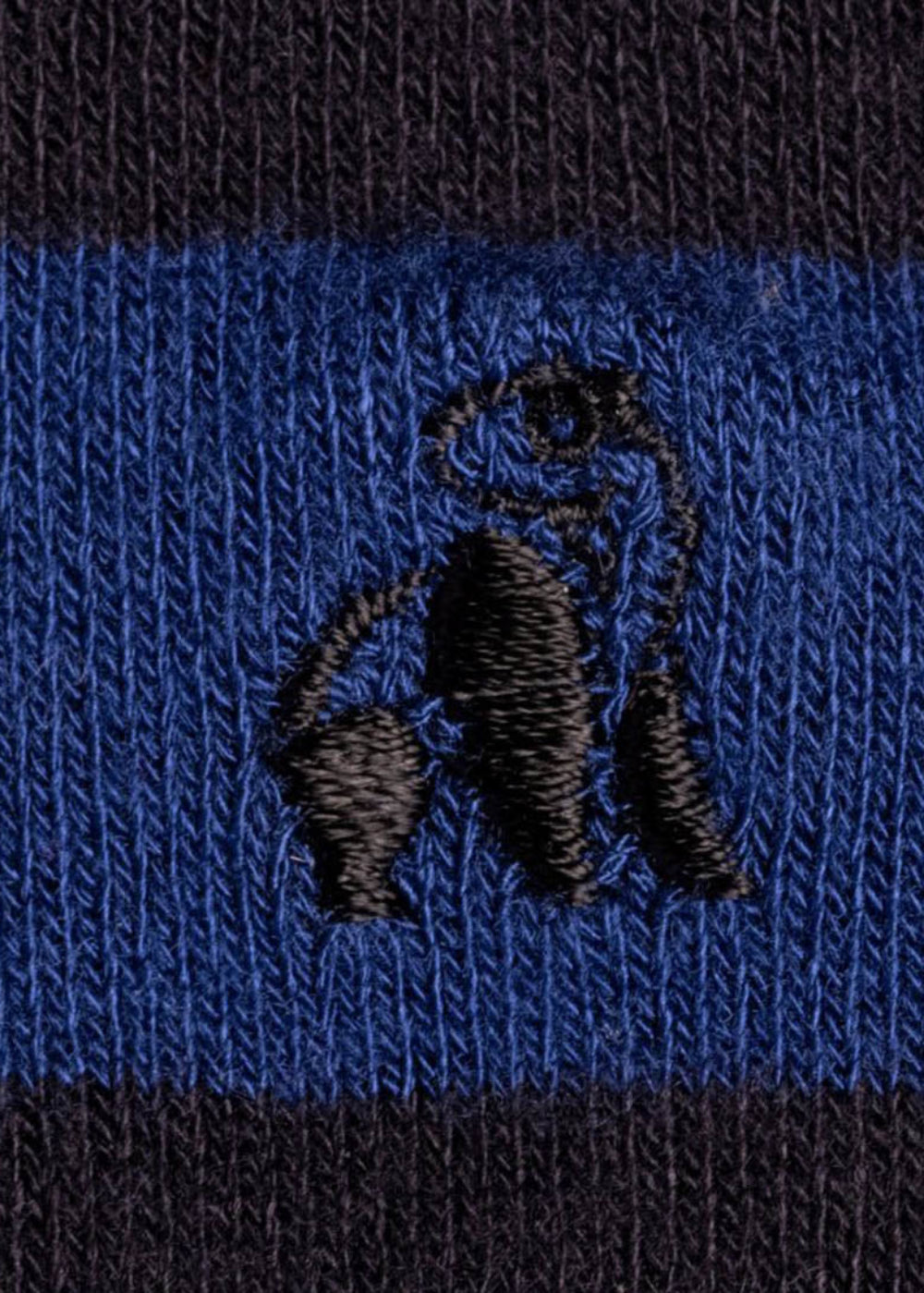 Charcoal Grey Striped Bamboo Socks