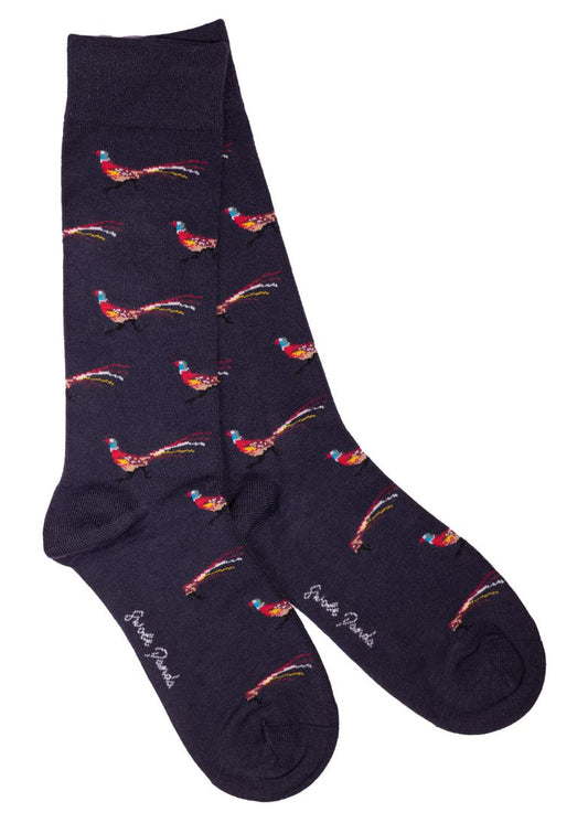 Pheasant Bamboo Socks