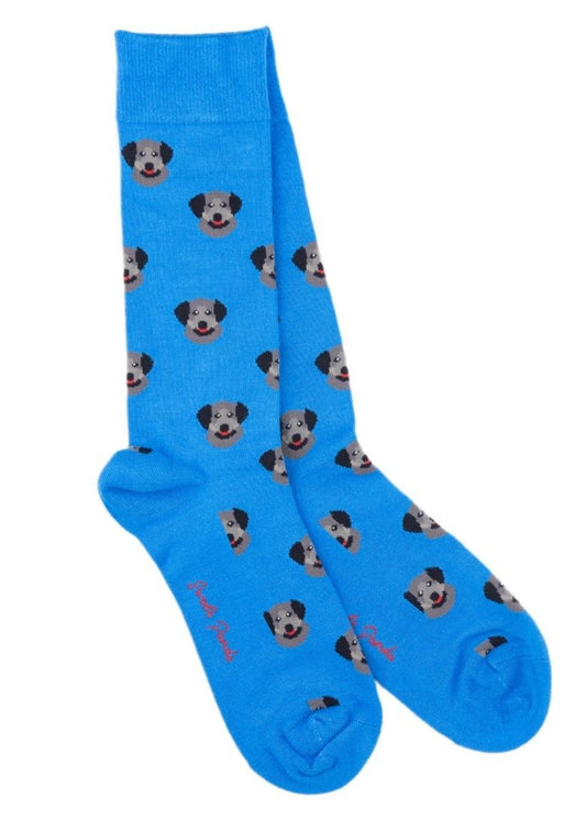 Black Labrador Bamboo Socks