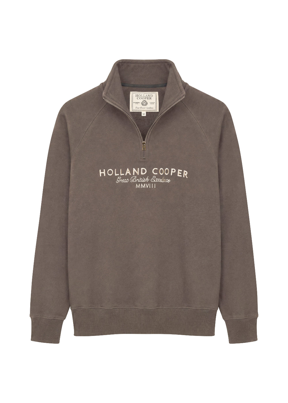 Sporting Goods Zip Henley