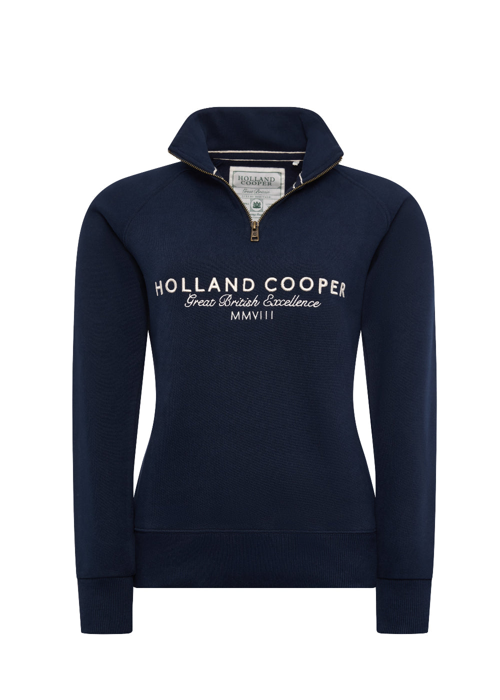 Sporting Goods Zip Henley
