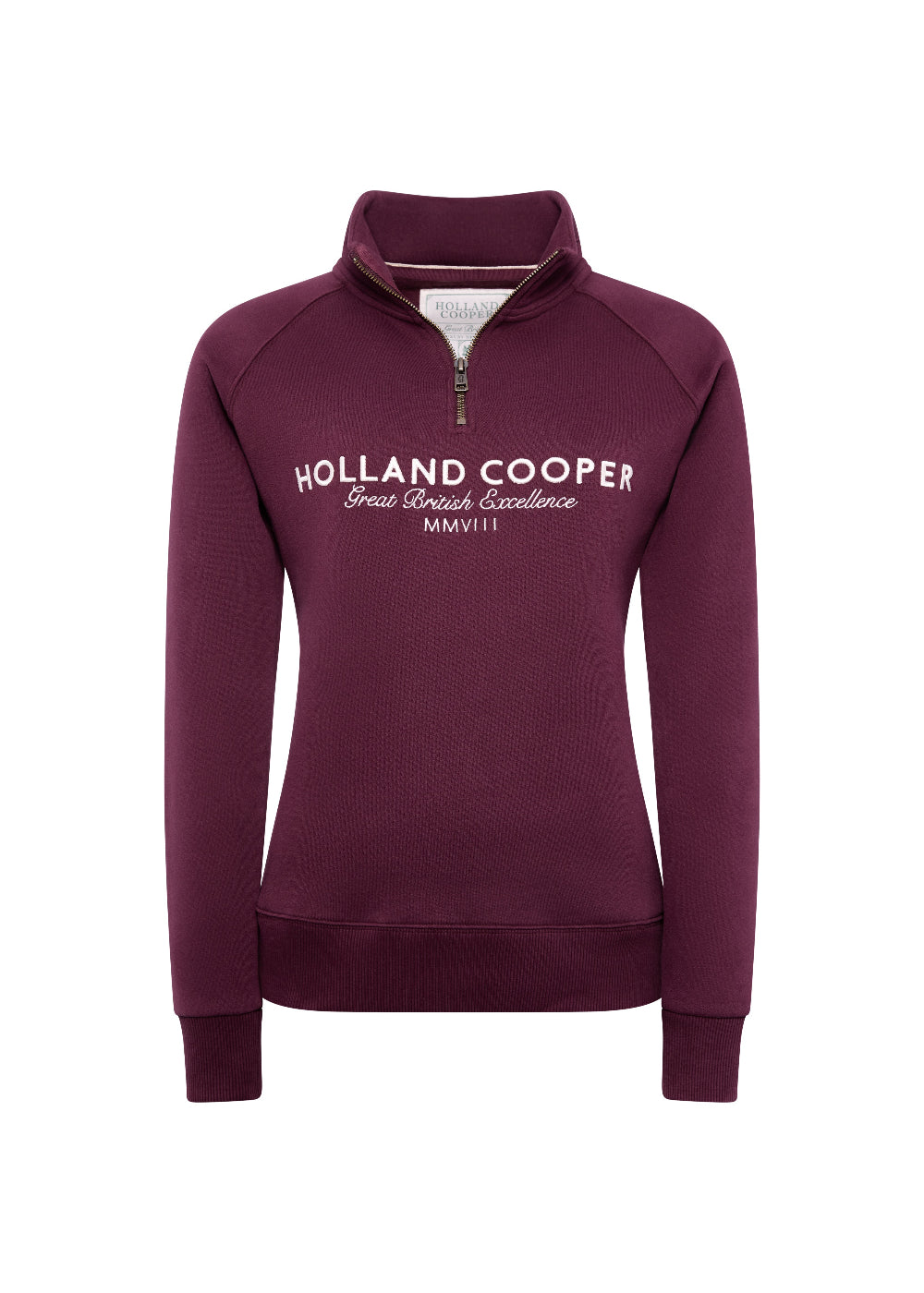 Sporting Goods Zip Henley