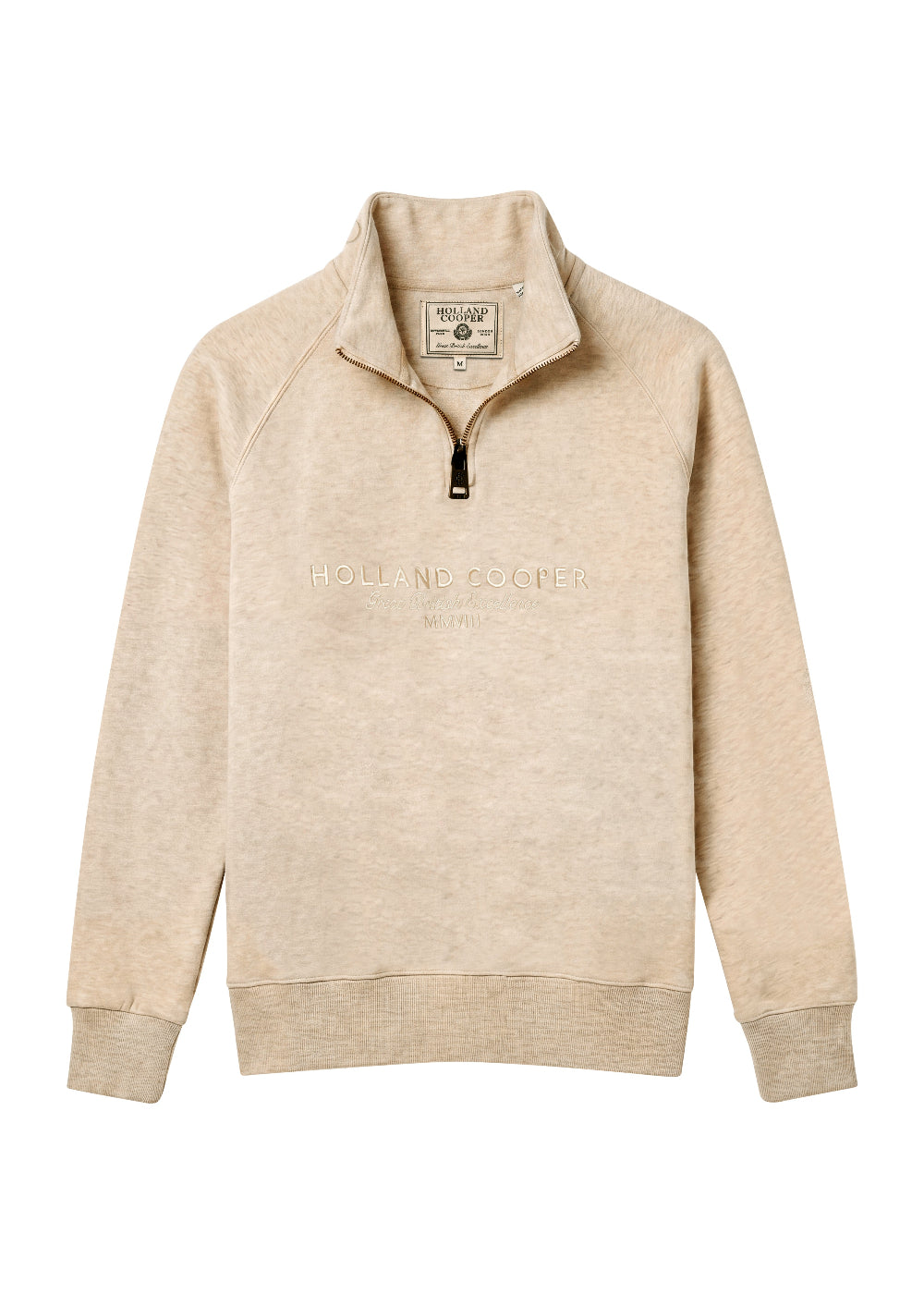 Sporting Goods Zip Henley