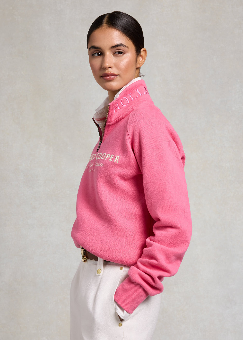Sporting Goods Zip Henley