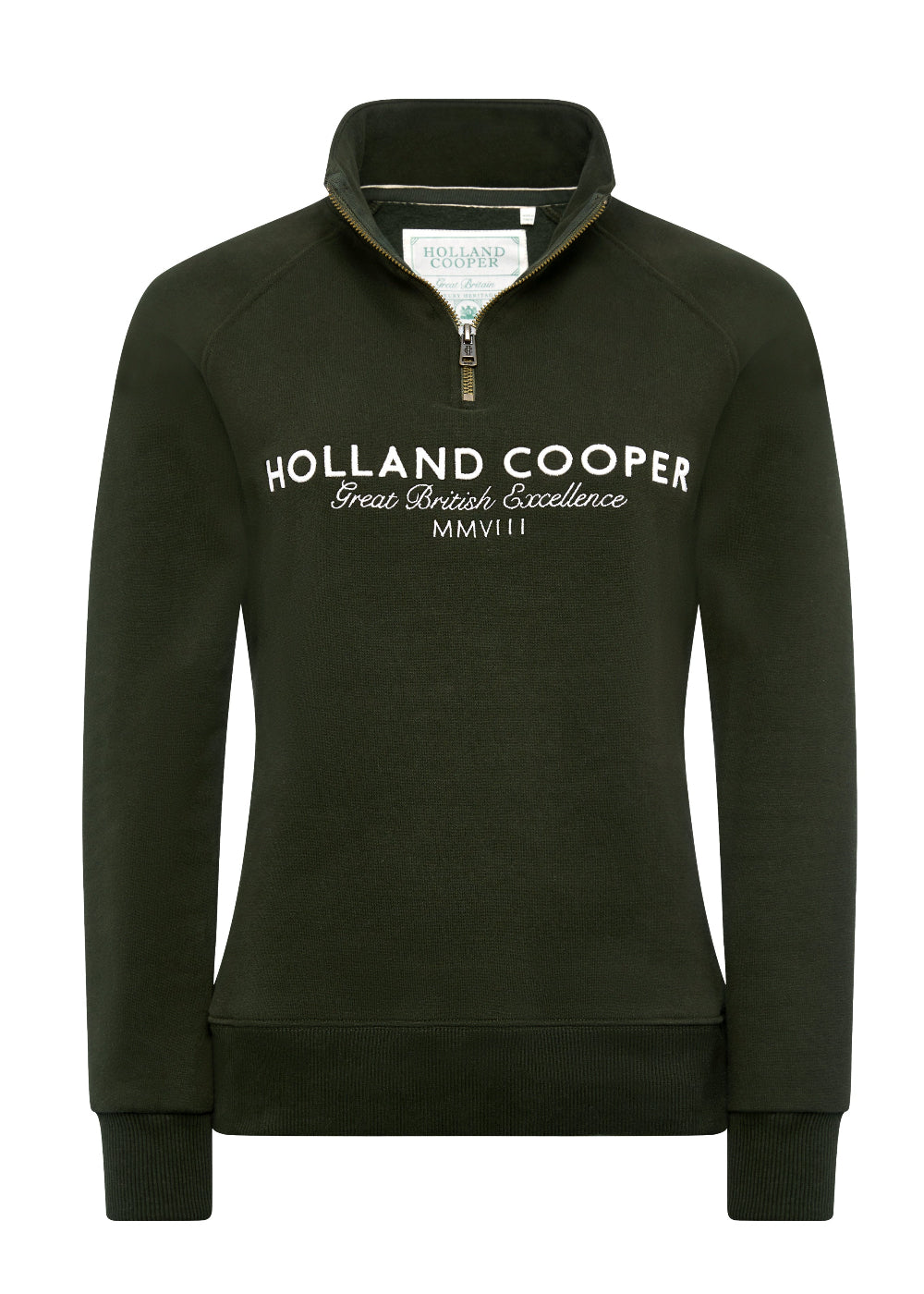 Sporting Goods Zip Henley