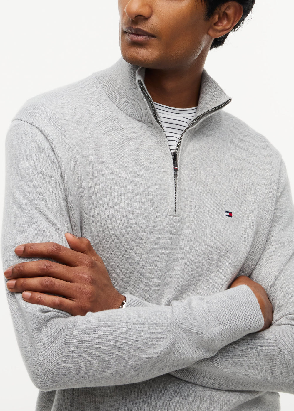 Pima Organic Cotton Cashmere Half Zip