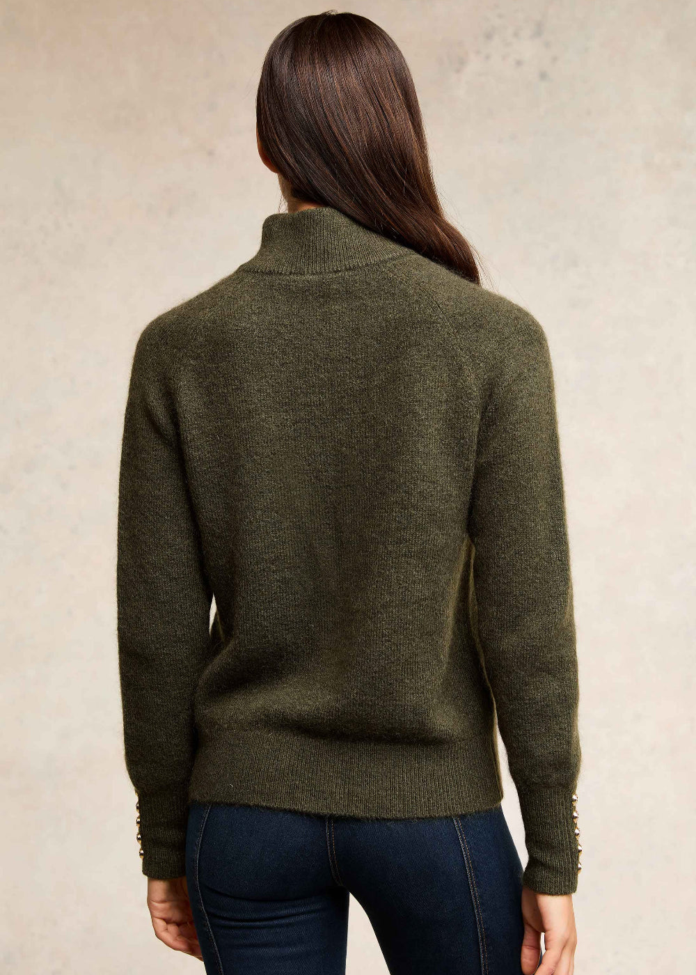 Tori Quarter Zip Knit
