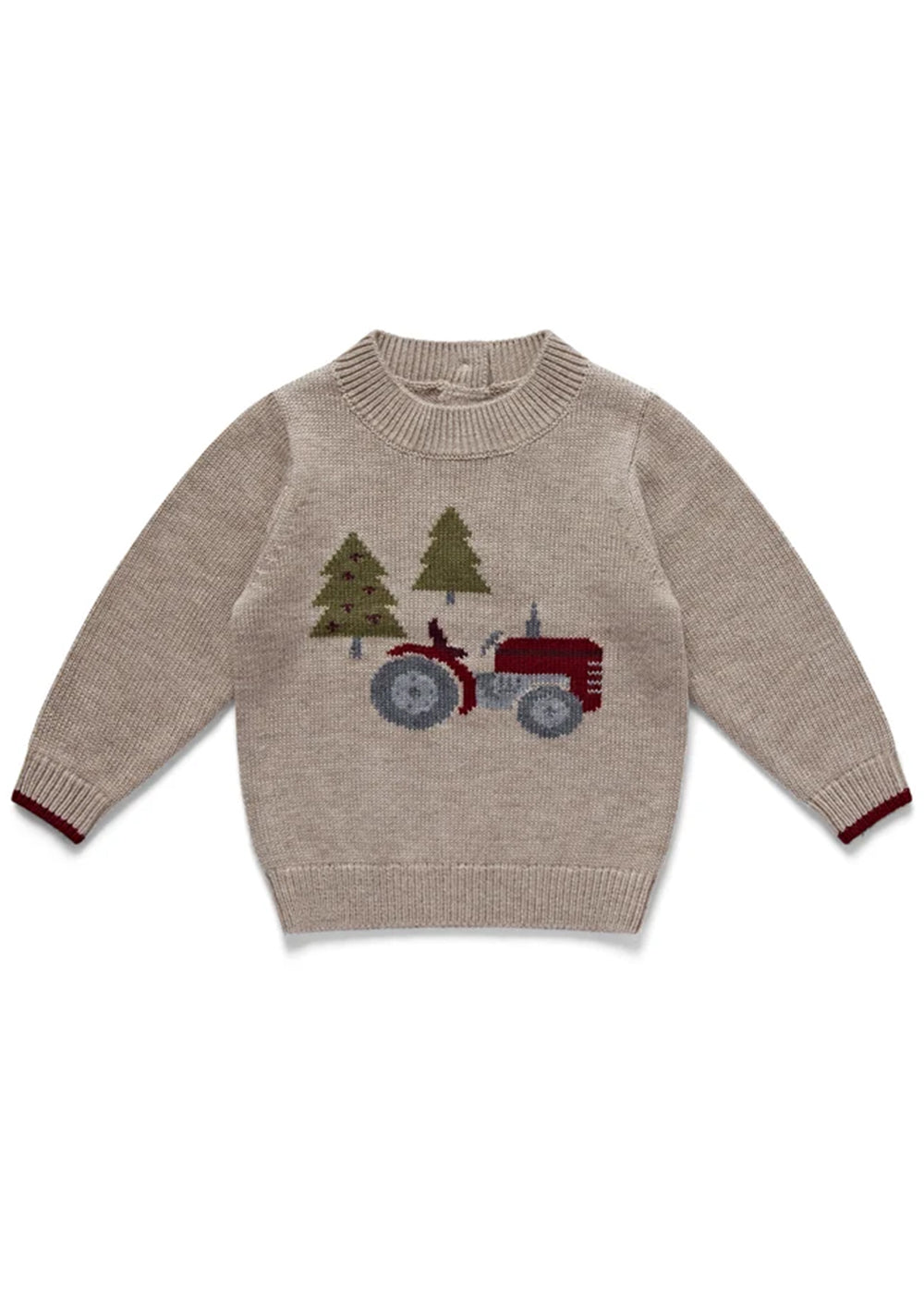 Tractor Intarsia Jumper
