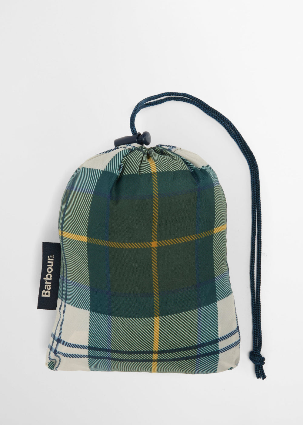 Showerproof Tartan Poncho