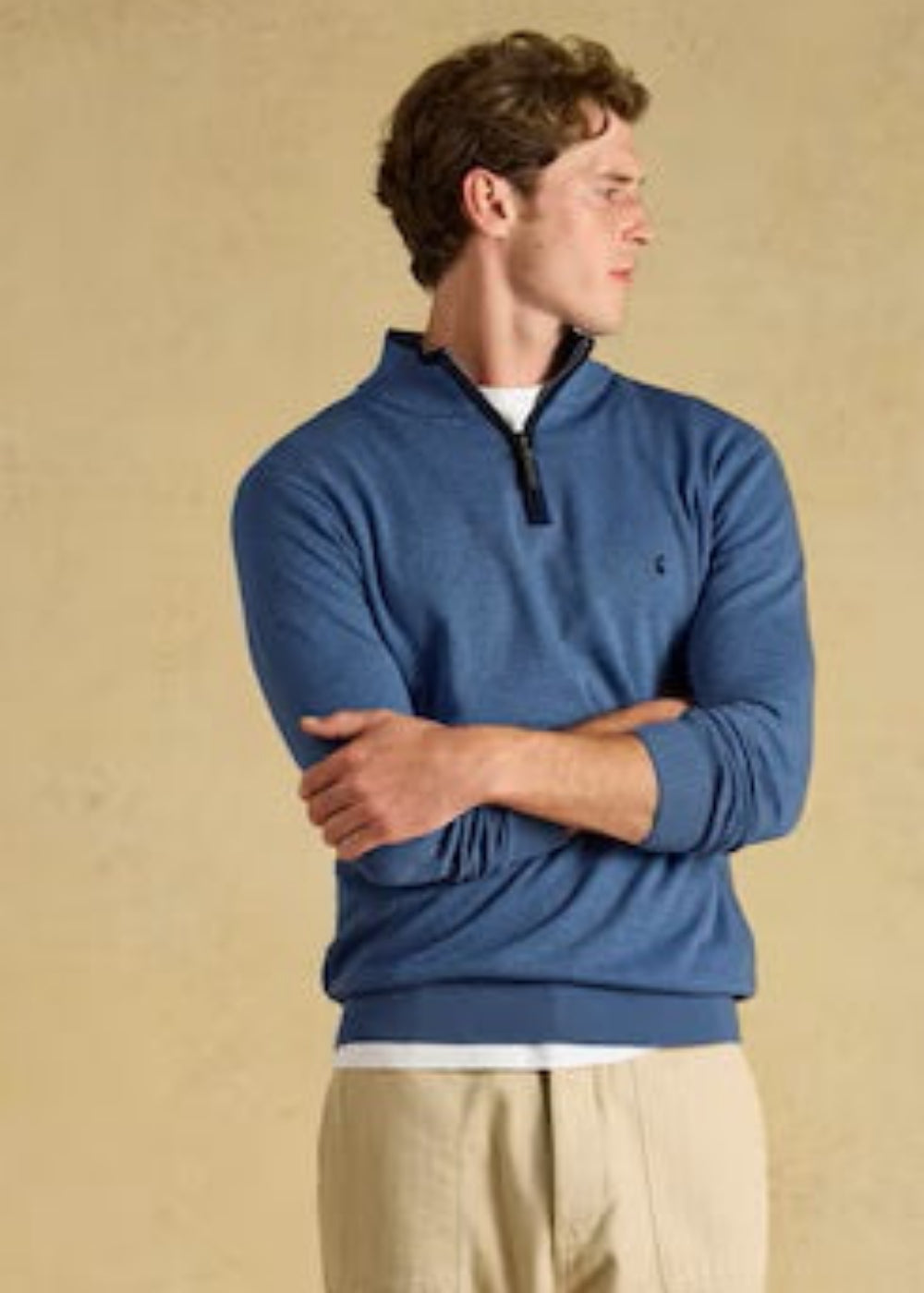 Hillside 1/4 Zip Knit Jumper