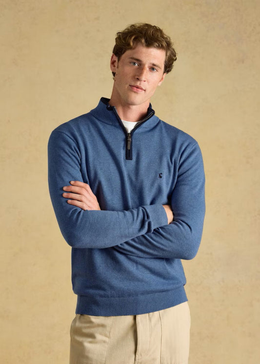 Hillside 1/4 Zip Knit Jumper