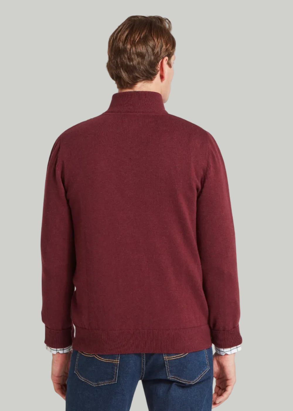 Calton Cotton Cashmere 1/4 Zip Jumper