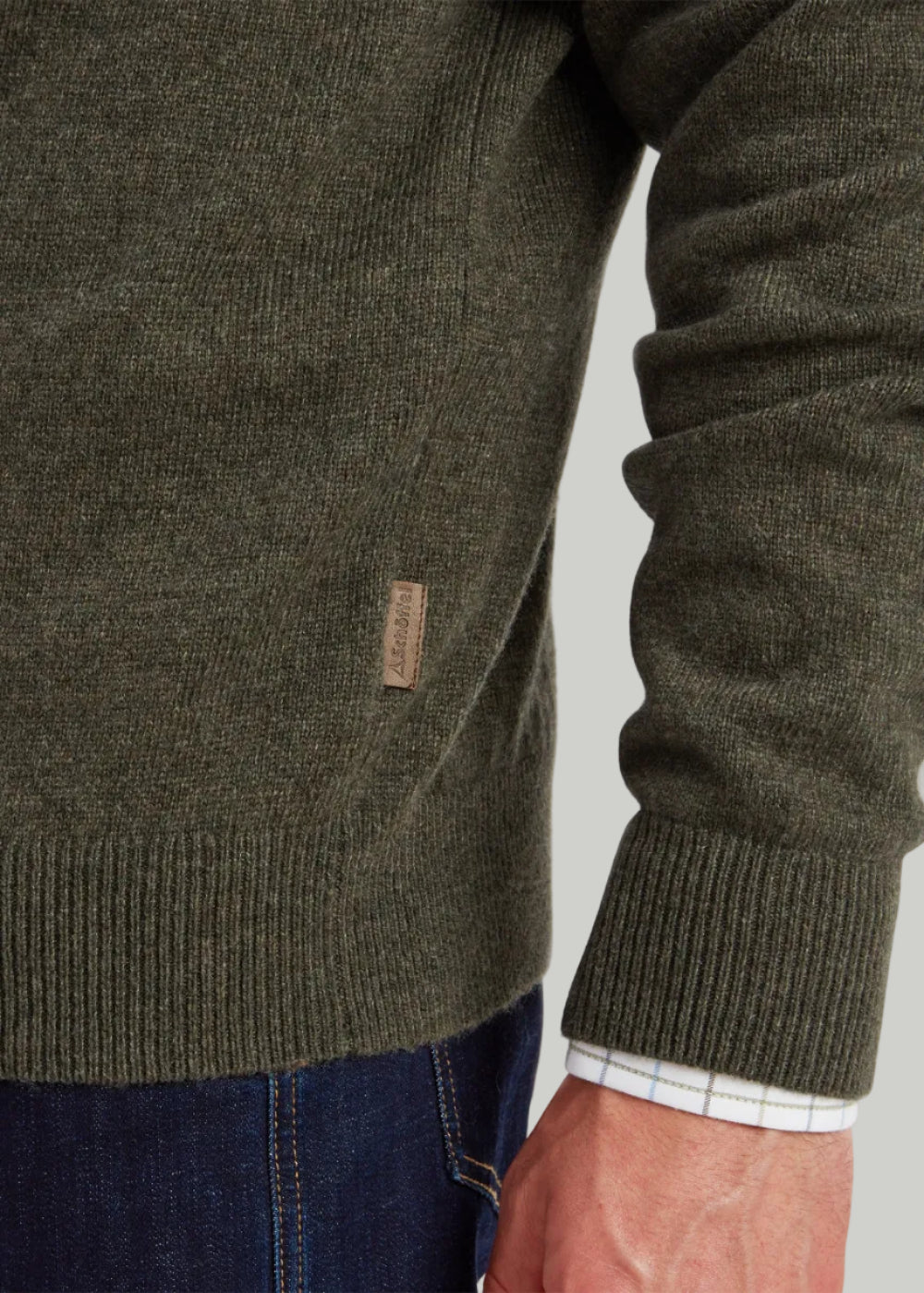 Calton Cotton Cashmere 1/4 Zip Jumper